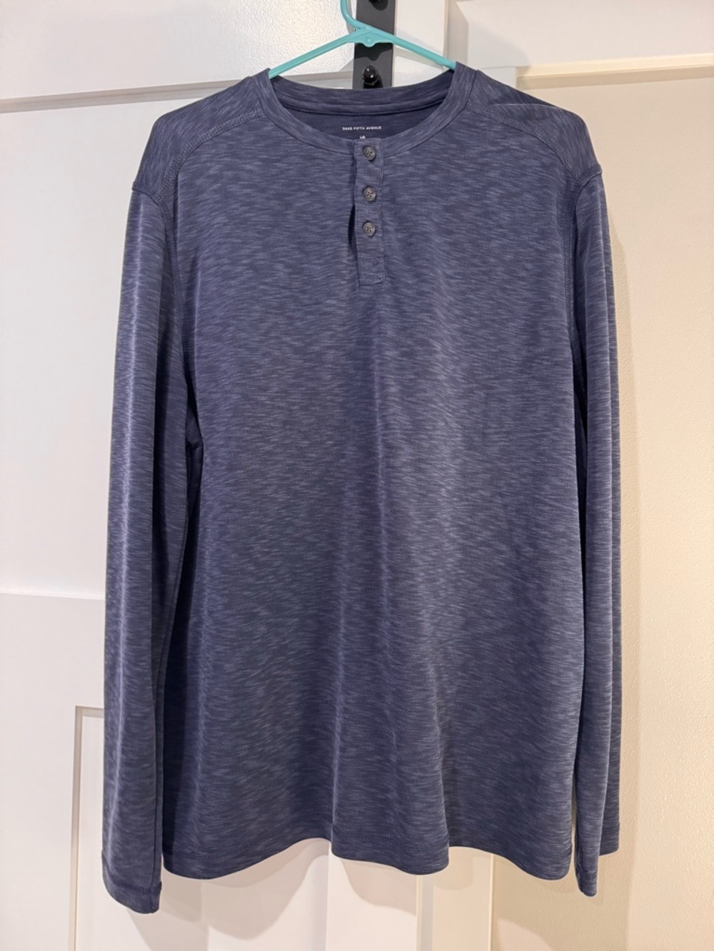 Men's Casual Long-Sleeve Shirt - Blue